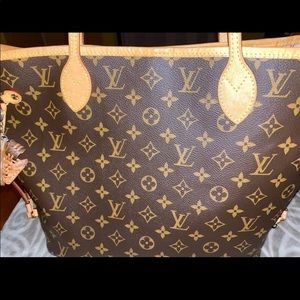 Louis Vuitton Rose Ballerine Neverfull MM